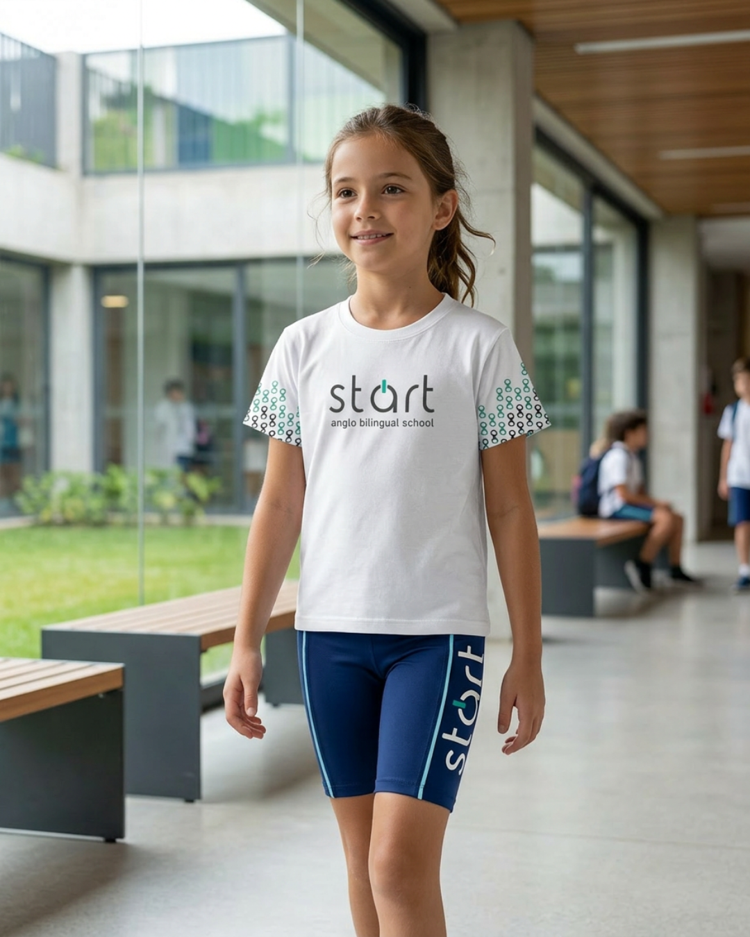 Bermuda Uniforme Start Anglo Ciclista