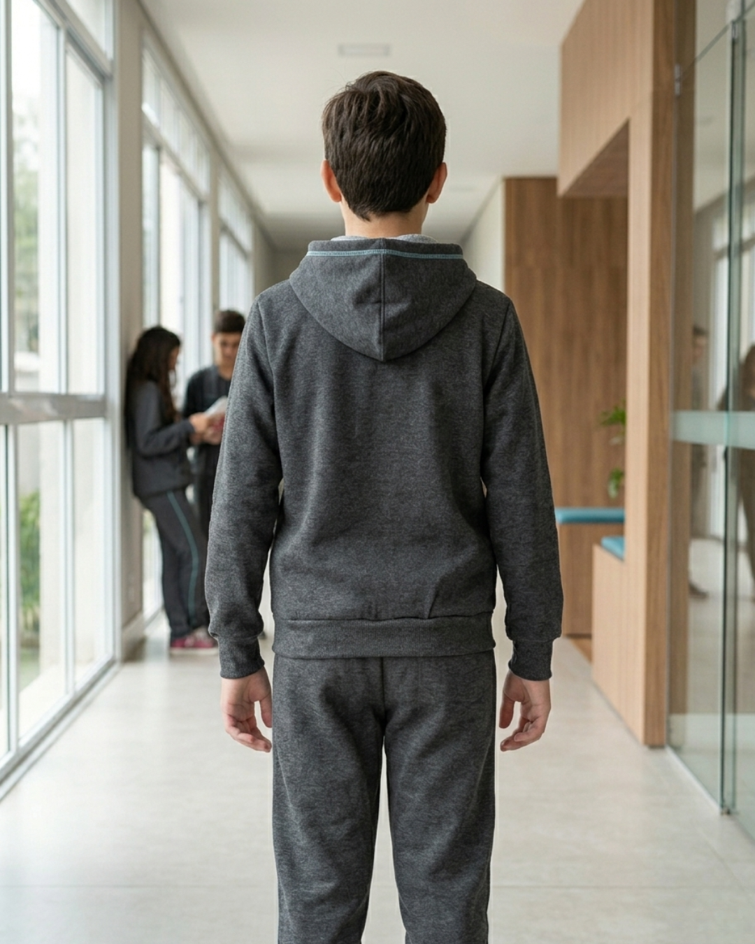 Casaco Uniforme Start Anglo Moletom