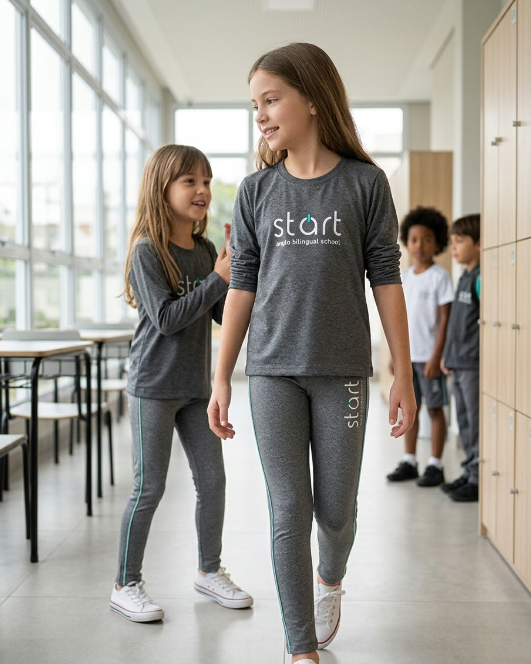 Calça Uniforme Start Anglo Legging