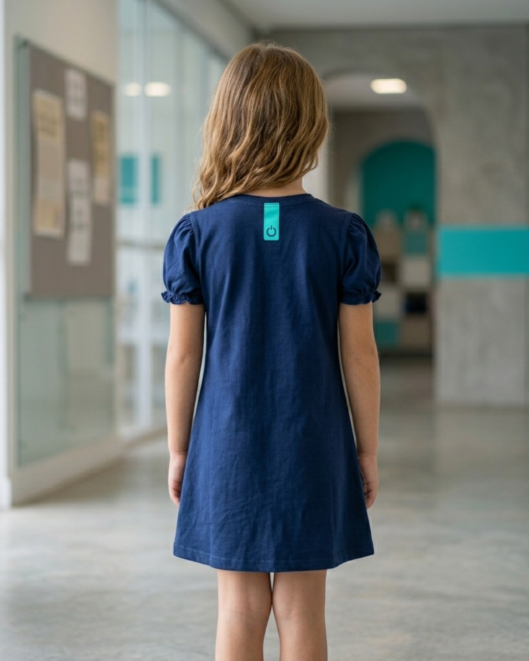 Vestido Uniforme Start Anglo Azul